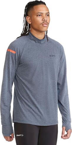 تي شيرت رجالي من Craft Sportswear ADV SubZ Wool LS 2 | قميص طويل الأكمام | مزيج صوف ميرينو in Kuwait