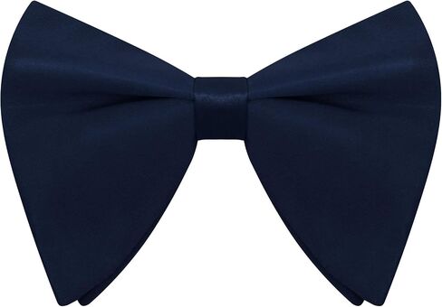Oversized Bow Ties for Men, Mens Bow Tie Clip on Bowtie for Men Groom Groomsmen Wedding Party Prom Casual Business in Kuwait