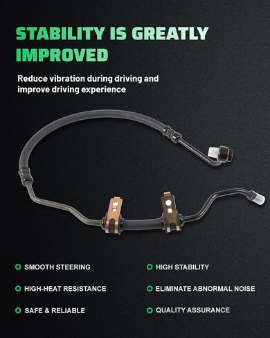 SCITOO Steering Hose Pressure Hose Line Assembly Fit For Kia Sorento 2003 2004 2005 2006 Replace #575003 in Saudi Arabia