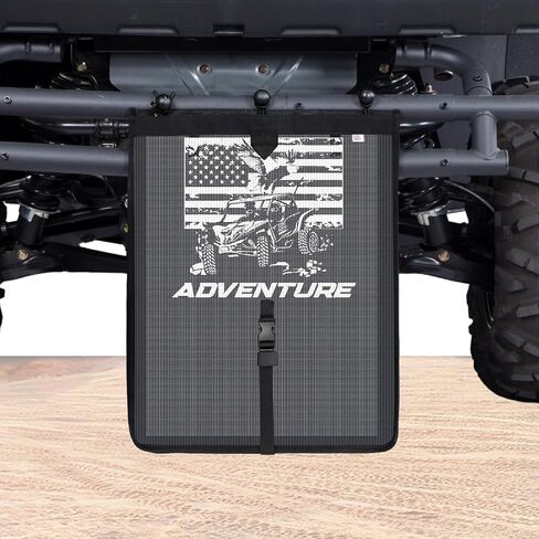KEMIMOTO PVC Mesh Trash Bag for UTV ATV, Dry-Wet Large Trash Sack Bag Universal Accessorie Compatible with Polaris RZR, Can-Am, CFMOTO, Teryx, Pioneer, Golf Cart, Off-Road-Work (Blue) in Saudi Arabia