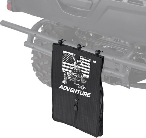 KEMIMOTO PVC Mesh Trash Bag for UTV ATV, Dry-Wet Large Trash Sack Bag Universal Accessorie Compatible with Polaris RZR, Can-Am, CFMOTO, Teryx, Pioneer, Golf Cart, Off-Road-Work (Blue) in Saudi Arabia