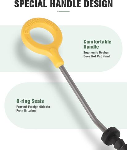 SCITOO 22.72" Oil Dipstick Engine Dipstick Fits for Infiniti JX35 for Infiniti QX60 for Nissan Altima for Nissan Maxima for Nissan Murano for Nissan Pathfinder for Nissan Quest 2007-2017 in Saudi Arabia