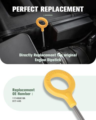 SCITOO 22.72" Oil Dipstick Engine Dipstick Fits for Infiniti JX35 for Infiniti QX60 for Nissan Altima for Nissan Maxima for Nissan Murano for Nissan Pathfinder for Nissan Quest 2007-2017 in Saudi Arabia