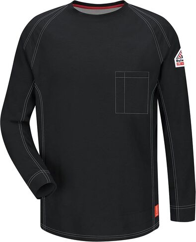 Bulwark Men's Iq Series Comfort Knit Long Sleeve Tee in Kuwait
