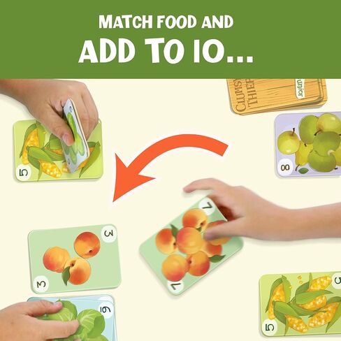 Melon Rind Clumsy Thief in The Candy Shop Math Game- Adding to 20 Card Game for Kids (Ages 8 and up) in Kuwait