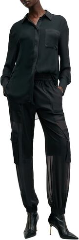 AllSaints Women's Jody Trouser, Black in Saudi Arabia