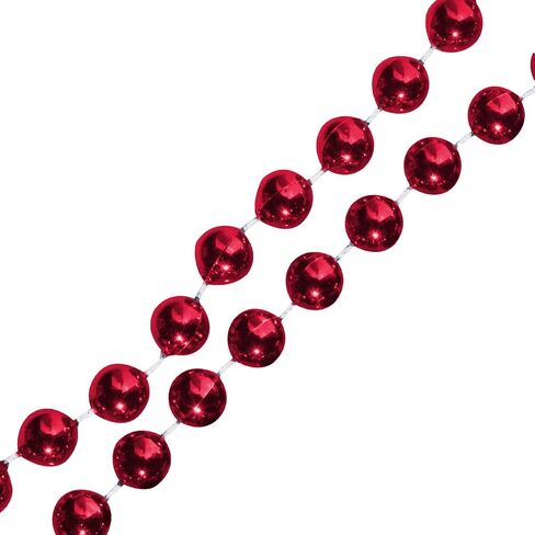 Anderson's 24-Piece Round Bead Sets, 33 Inches, Fan Gear, Birthdays, Homecoming, Game Days, Holidays in Saudi Arabia