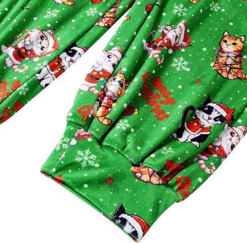 Men's Christmas Fleece Jogger Pajama Pant Funny Holiday Graphic Lounge Sleep Pants with Pockets in Kuwait