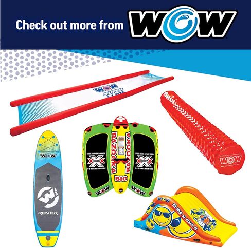 WOW Sports - Green Vacation Mode Pool Noodle - Perfect for Pools, Swimming, & Floating - Floatation Device for Adults & Children - Pool Party Accessory in Kuwait