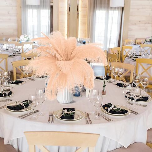 80 قطعة 15-17 بوصة (38-43 سم) مجموعة ريش النعام الأبيض الطبيعي. تحتوي المجموعات على 8-10 بوصات من الريش و7 بوصات من أعواد الريش الأبيض. لمشاريع DIY المختلفة. (أبيض) in Kuwait