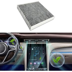 Car Fresh Breeze Air Filter Replacement for Car Passenger, Premium Cabin Air Filter with Activated Carbon, Easy to Install, Auto Compartment Air Filters Replaces CF10134