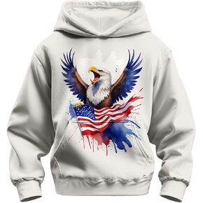 3D Printed Hoodies For Boys Girls Kids Sweatshirts Pullover Novelty Cool Clothes Black Red
