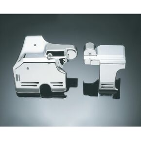 Kuryakyn 7710 Motorcycle Accent Accessory: Transmission Covers for 1997-2004 Honda Valkyrie Motorcycles, Chrome