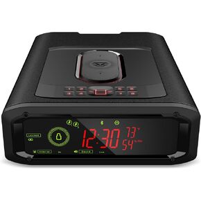 VAULTEK DS5i Smart Station™ Biometric Smart Safe with Dual Wireless Phone Charger + Auto Open Drawer + Bluetooth Safe Management (Covert Black)