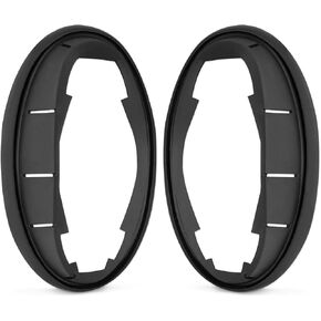 Exterior Side View Mirror Housing Rubber Gasket Repair Set Fit for Mini Cooper Gen2 Clubman R55 Hatchback R56 R57 Coupe R58 Roadster R59 2007-2015, Replace 51162755639 51162755636