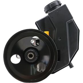 Power Steering Pump with Pulley Reservoir Fit for Jeep Grand Cherokee Sport Utility L6 4.0L 1999-2004, 1999-2000 for Jeep Grand Cherokee Sport Utility V8 4.7L