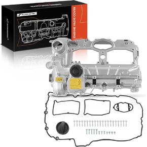 A-Premium Engine Valve Cover with Cap & Gasket & Bolt Compatible with BMW 320i, 320i xDrive, 328i, 328i GT xDrive, 328i xDrive, X5, 528i, 528i xDrive, X3, 428i xDrive, 428i Gran Coup, X1, X4, Z4