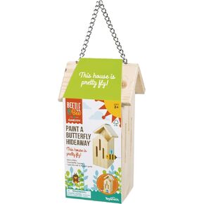 Toysmith Beetle & Bee Paint A Butterfly Hideaway