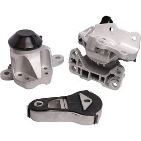 ENA Engine Motor and Trans Mount Set of 3 Compatible with Ford 2011 2012 2013 2014 2015 Explorer 3.5L V6 Replacement for A5635 A5663HY A5734