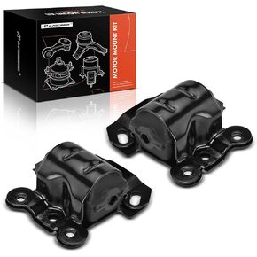 A-Premium Engine Motor Mount Kit Compatible with Chevrolet Malibu, Impala, Camaro, Caprice, Astro, C10, C1500, C20, C2500, Commercial Chassis & GMC C1500 & Pontiac, 2-PC Set