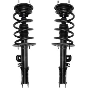 Front Complete Struts Shocks Absorber with Coil Spring Assembly Replacement for 2013-2019 Flex, 2013-2019 MKT 2 PCS 172655+172656