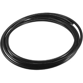Motoforti Universal Oil Gas Fuel Line Hose, Pneumatic Air Tube Tubing Hose for Engine Fuel Brake System or Fluid Transfer, 16.4ft 5m 5/16" ID, Nylon, Black