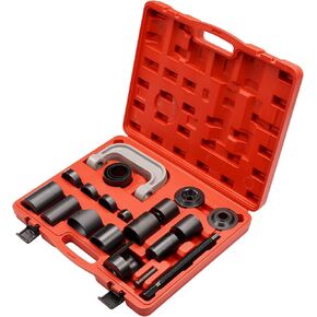 Ball Joint Press Kit 21pcs Heavy Duty Ball Joint Removal Tool Master Ball Joint Remove & Install Tool Set U Joint Removal Tool with C Frame & 4x4 Adapters