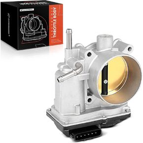 A-Premium Electronic Throttle Body Compatible with Toyota Camry 03-06, Highlander 03-10, Sienna 03-06, Solara 03-08 & Lexus ES330 RX330 04-06, RX400h 06-08, with TPS, Replace# 2203075020, 337-60928