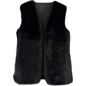 Youhan Women's Faux Fur Vest