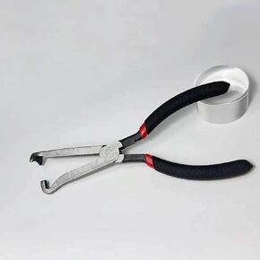 Electrical Disconnect Pliers for Car, 8 Inch Fuel Line Connector Pliers, Universal Pipe Clip Repair Tools
