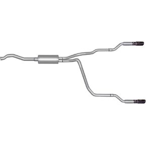 Gibson Performance Exhaust Gibson 9508 Split Rear Cat-Back Exhaust System