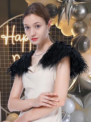 Women Viking Faux Fur Curved Collar Mantle Shawl Warp Warrior Cape Cosplay Halloween LARP Party Costume Accessory in Kuwait