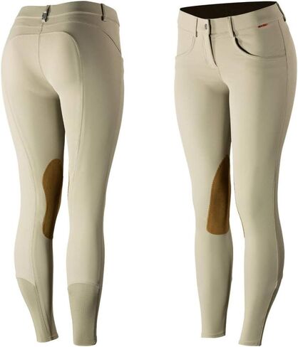 HORZE B Vertigo Melissa Womens Knee Patch Breeches in Saudi Arabia