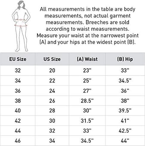 HORZE B Vertigo Melissa Womens Knee Patch Breeches in Saudi Arabia