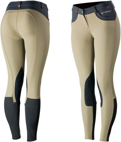 HORZE B Vertigo Melissa Womens Knee Patch Breeches in Saudi Arabia
