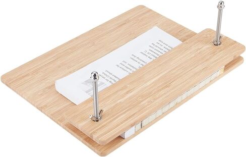 BENECREAT 15 × 11 Inches Book Press, Bamboo Bookbinding Press Portable Book Binding for Handmade Bookbinding & Flower Pressing in Saudi Arabia