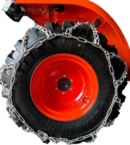 TireChain.com 320/90R46، 320 90 46 سلاسل إطارات Duo Grip Tractor V-BAR مجموعة من 2 in Saudi Arabia