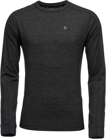 Black Diamond Equipment - Solution 150 Merino Baselayer Crew - Men'S - Black - Medium in Saudi Arabia