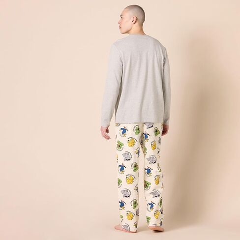 Amazon Essentials Harry Potter Men's Flannel Pajama Sleep Sets in Saudi Arabia