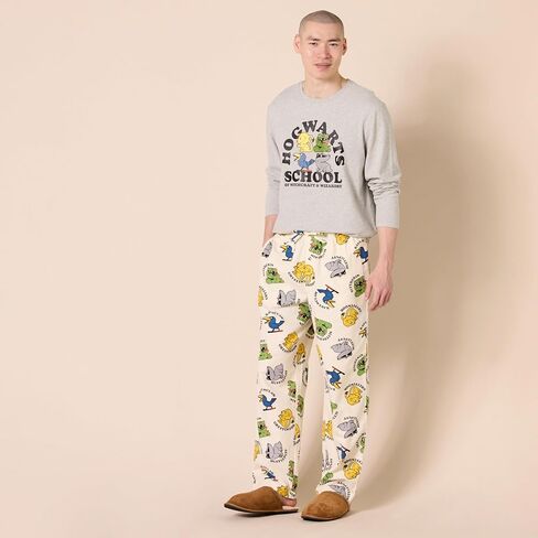 Amazon Essentials Harry Potter Men's Flannel Pajama Sleep Sets in Saudi Arabia