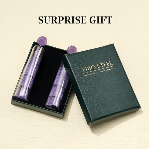 FIBO STEEL Colorful Tassel Earrings for Women Layered Bohemian Earrings, Big Statement Tiered Fringe Drop Dangle Earrings Christmas Valentine Earrings Party Jewelry in Kuwait