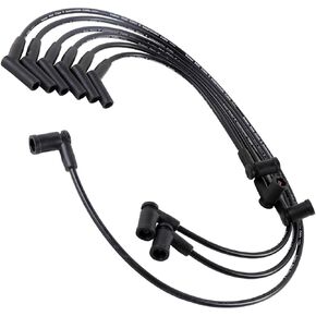 ST-6263 8mm Ignition Spark Plug Wire Set, Set of 6, for 2004-2007 Ford Ranger, 2006-2008 Mazda B3000, V6, 3.0L, 182cid