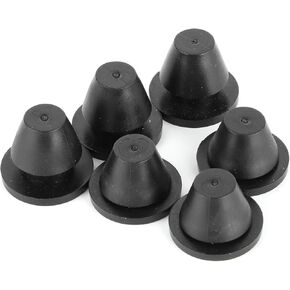 KIMISS 6Pcs Rubber Side Cover Grommets Motorcycle Grommets Gasket 0521-1234, 0521‑1235 Motorcycle Rubber Grommet Single Side Cover Motorcycle Fairings Parts Accessory