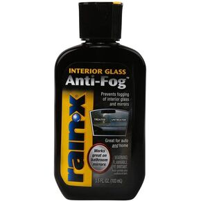 Rain-X AF21106D Glass & Mirrors Anti-Fog Treatment, Prevents Fogging & Steaming on Windshield and Visors, Improves Visibility, Great for Auto & Home