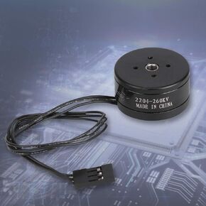 260KV Brushless Motor, Sturdy and Durable Low Noise Motor for RC Drones HIGH-EFFICIENCY 808 Camera Gimbal Motor] ((2204)), Generic57ekfcbi13-12