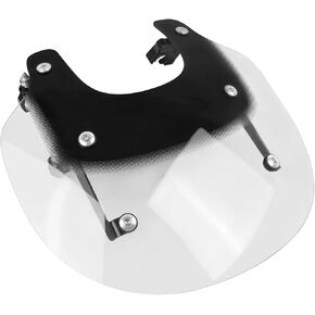 Motorcycle Windscreen Windshield Compatible with Harley Nightster 975 RH975 RH 975 2022 2023 2024 PC Windscreen Double Bubble (Long-Black)