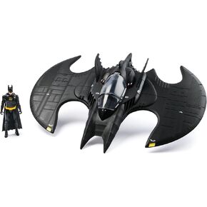 DC Comics Batman, Batwing and 4-inch Batman Figure Set, 1992 Batman Returns Limited Edition 85th Anniversary Collectible Kids Toys for Boys Ages 3 and Up