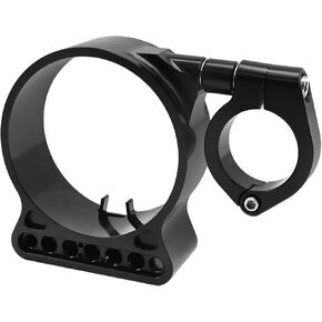 Speedometer Relocation Bracket 39MM for Motorcycle Replacement for Harley Davidson Sportster XL 883 1200 1995-2014 (Black)