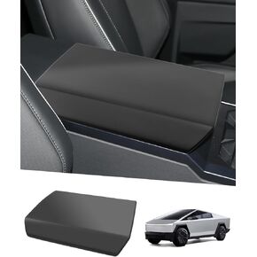 Center Console Armrest Cover for Cybertruck, TPE Armrest Box Protector Center Console Cap fit for 2024 Tesla Cybertruck Accessories