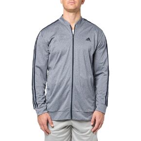 adidas Men's 3-Stripes Tricot Full-Zip Jacket